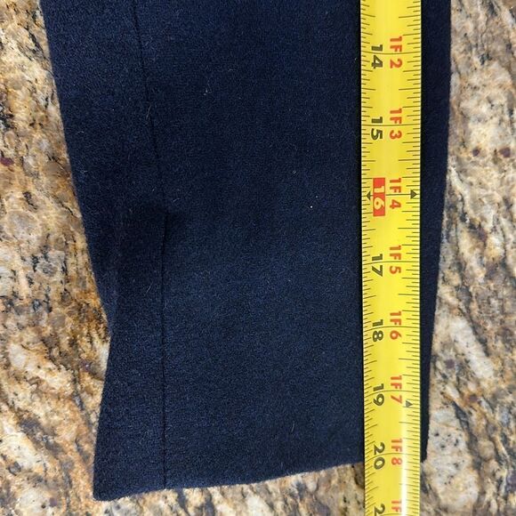 Anthony Fashions Black Single Breasted Two-Button Closure Blazer Size 14 - Picture 10 of 11